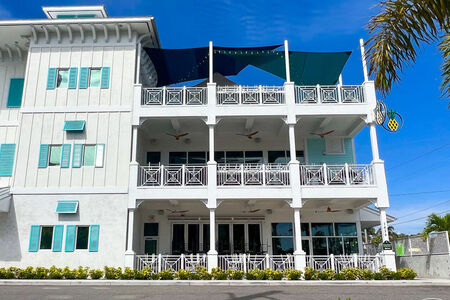 Pineapples EGAD White Aluminum Pineapple Detail Railings